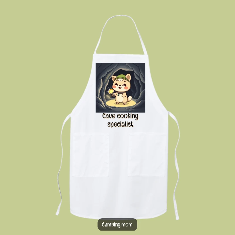 Funny Giggling Animal Apron: Cave Explorer Flashlight Fun!