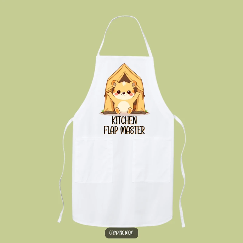 Funny Camping Animal Tent Opener Apron - Cook with a Smile!