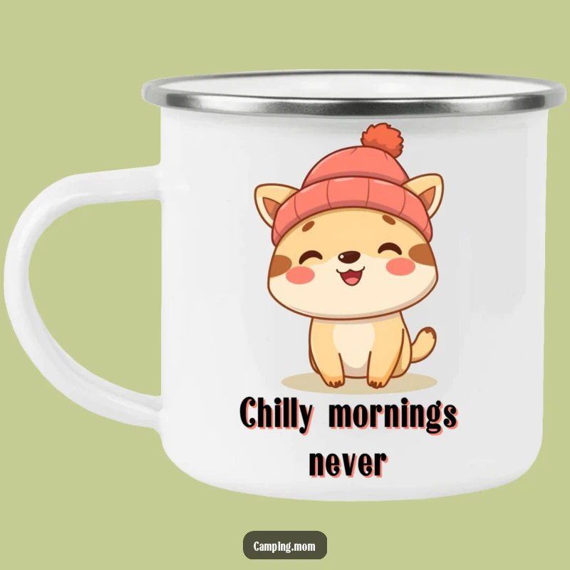 Funny Camping Animal Beanie Camping Mug - Sip & Smile Outdoors!