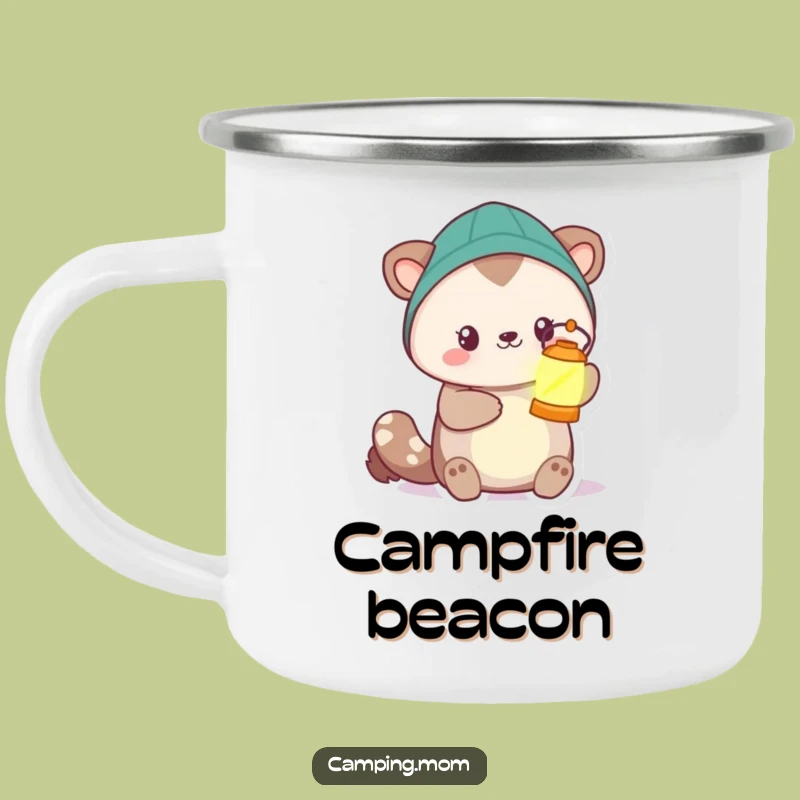 Funny Camping Animal Lantern Camping Mug - Brighten Your Brew!