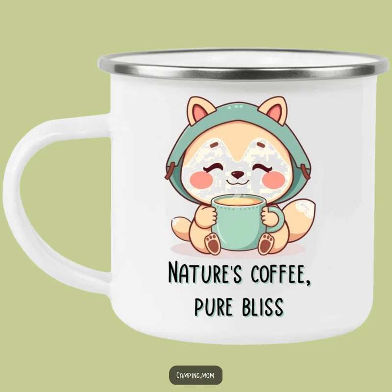 Funny Camping Mom Animal Cozy Sip Camping Mug, Outdoor Relaxation Gift