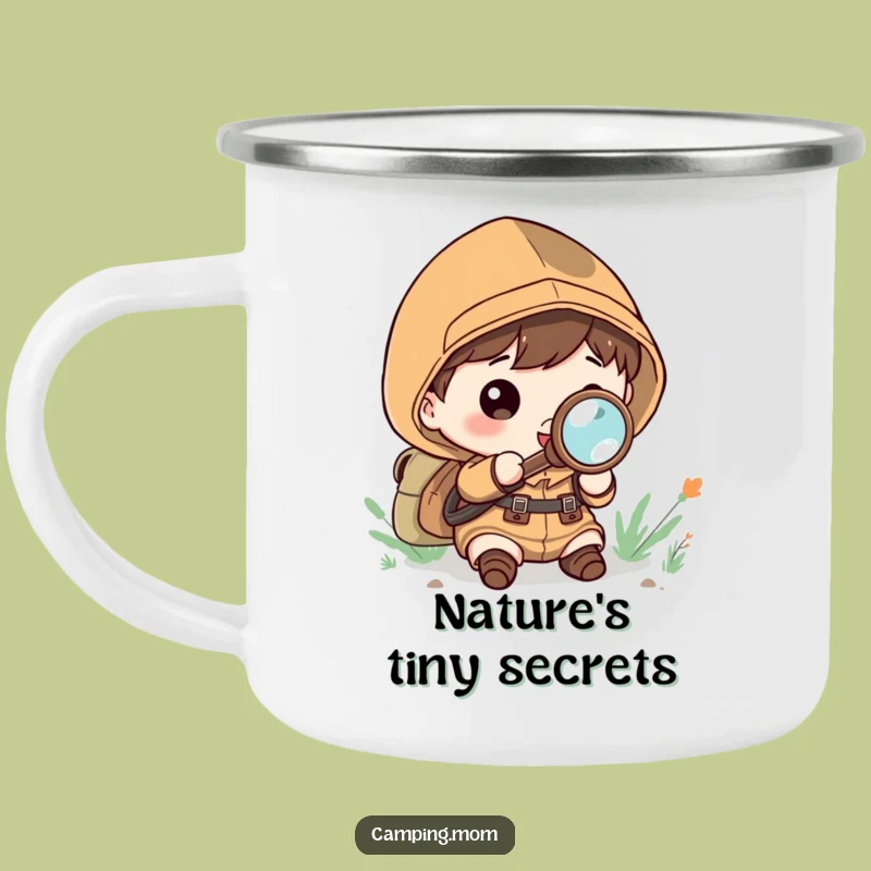 Durable Funny Kawaii Camper Mug: Explorer Theme, Outdoor Adventure Gift
