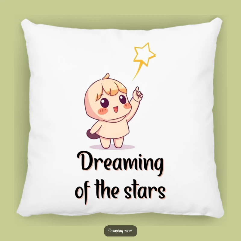 Funny Shooting Star Character Pillow, Soft & Humorous Accent for Dreamy Spaces