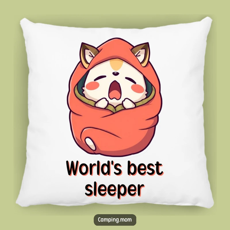 Funny Yawning Animal Sleeping Bag Pillow - Cozy Comfort & Sleepy Vibes