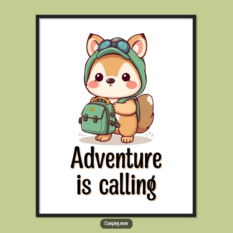 Kawaii Adventure Wall Art: Free Printable Ready for Anything Decor!
