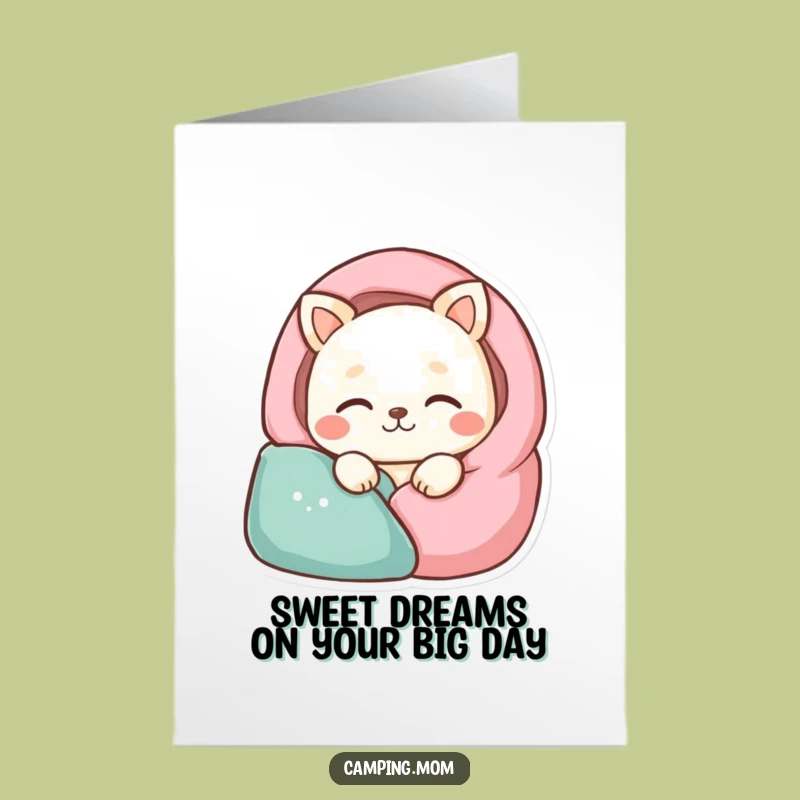 Free Printable Birthday Card: Peaceful Sleepy Animal Design for a Relaxing Downloadable Gift