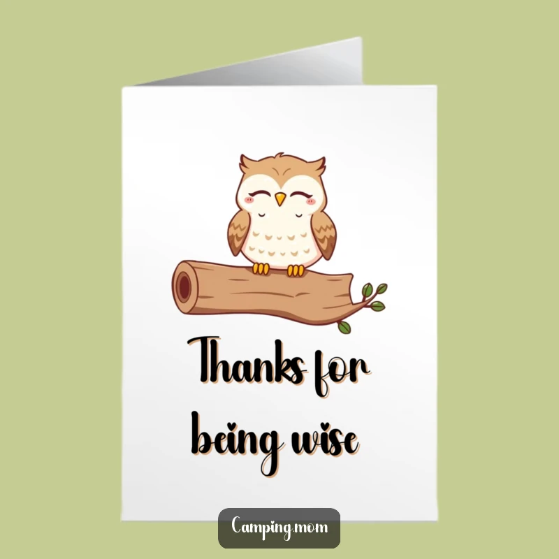 Free Printable Thank You Card: Owl's Joyful Hoot - Funny Downloadable Gift