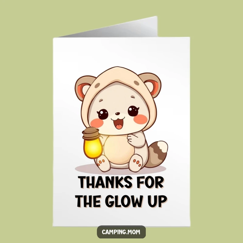 Free Printable Thank You Card: Camping Mom's Radiant Thanks