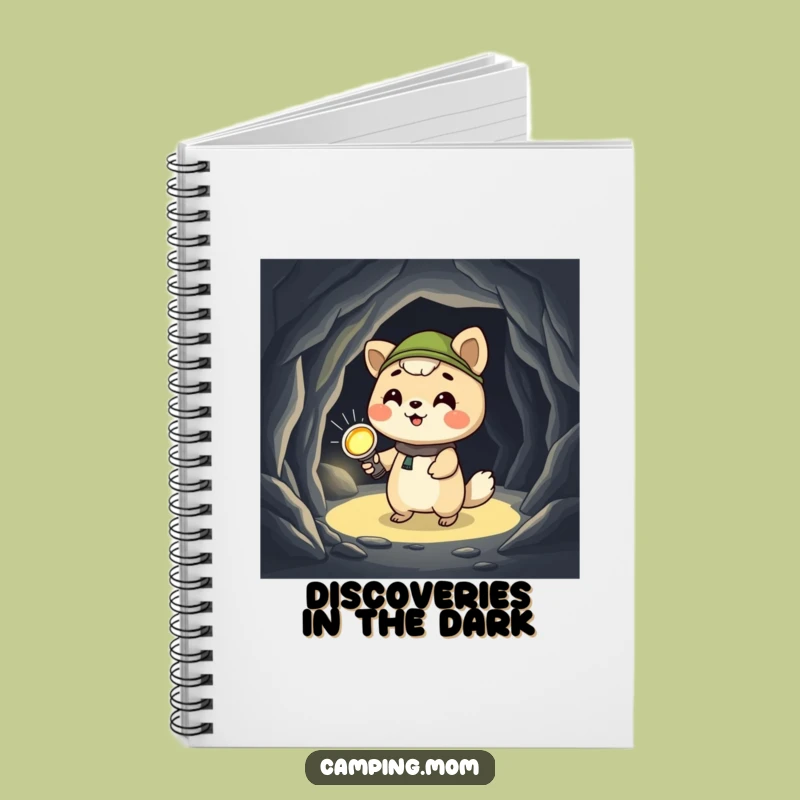 Funny Giggling Animal Notebook: Cave Explorer Journal!