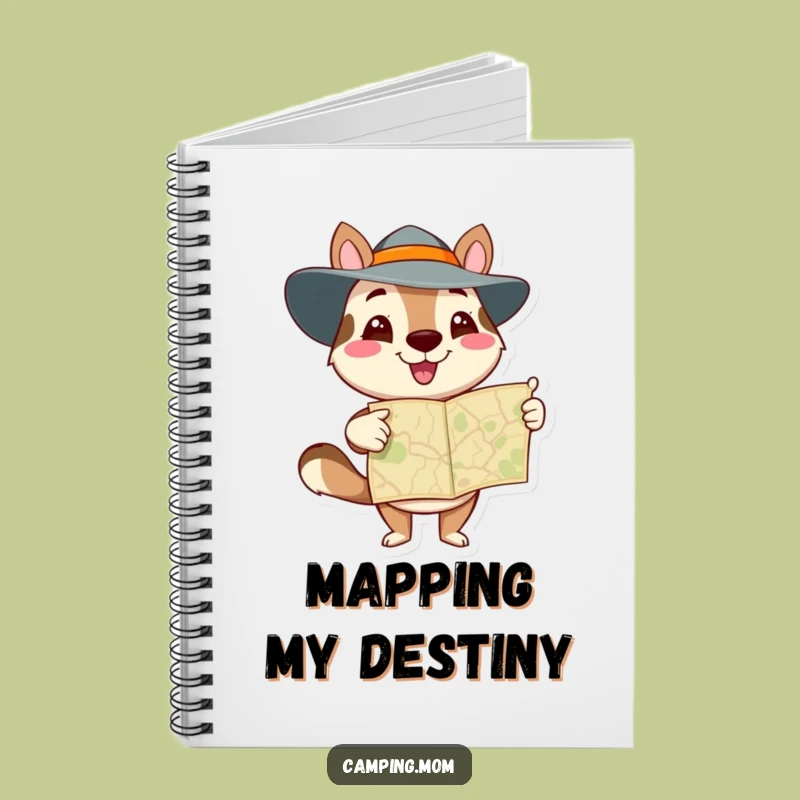 Funny Adventure Notebook - Hilarious Animal Map Journal for Plans, Perfect Funny Gift