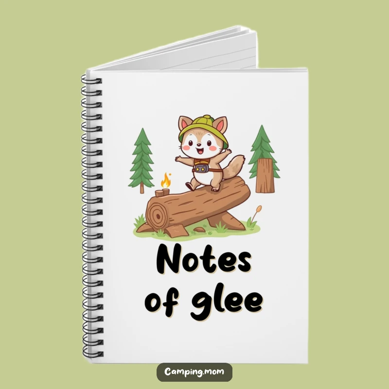 Funny Skipping Animal Log Notebook - Jot Down Joyful Ideas!