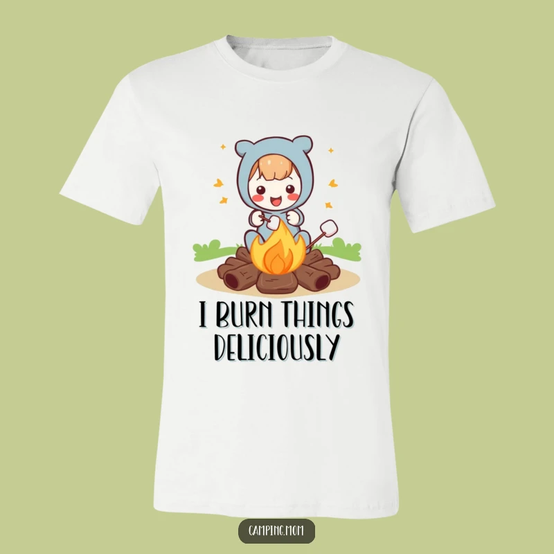 Funny Campfire Marshmallow Roasting T-Shirt: Get Your Outdoor Adventure On!