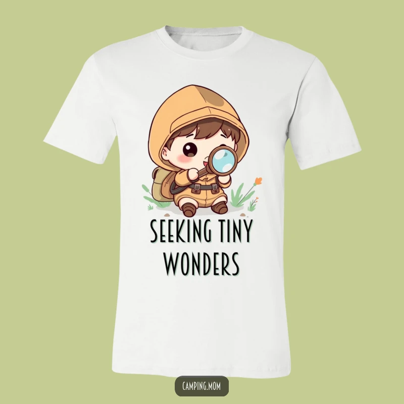 Funny Kawaii Camper T-Shirt: Explorer Design, Ideal Adventure Gift