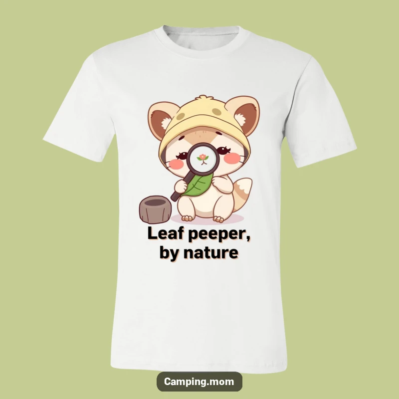 Funny Camping Mom Animal Leaf Explorer T-Shirt, Hilarious Outdoor Gift