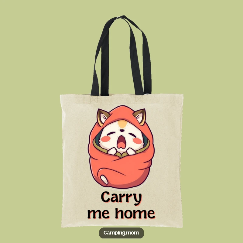 Funny Yawning Animal Sleeping Bag Tote - Carry Your Comfort Anywhere!