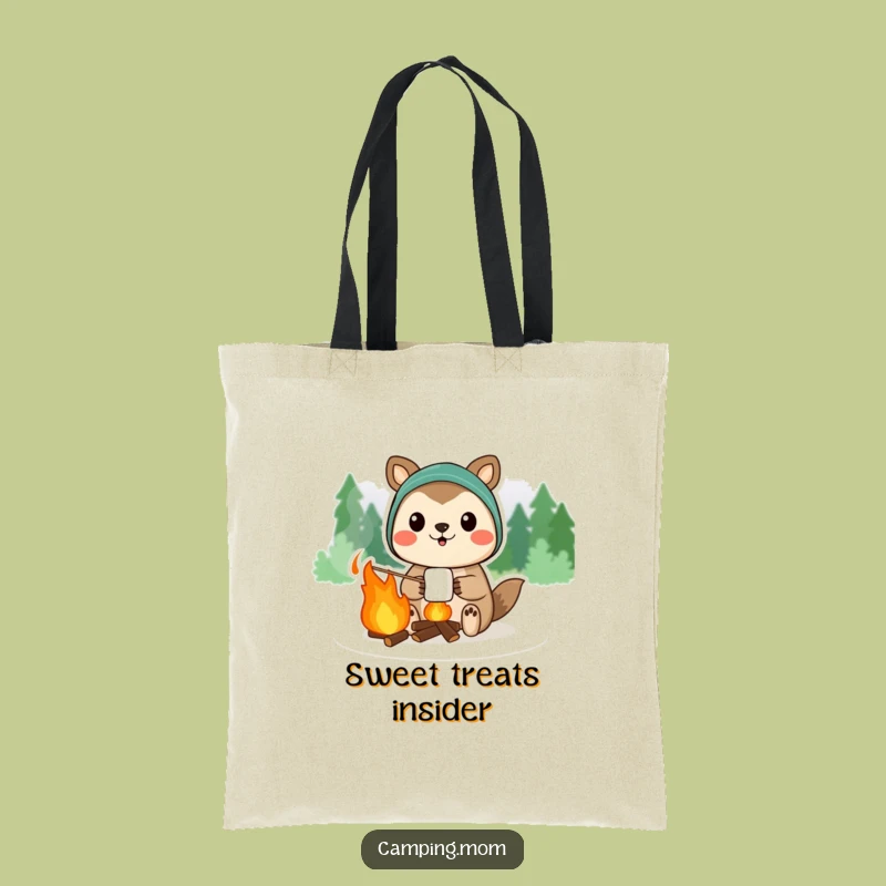 Funny Marshmallow Animal Campfire Tote - Carry Your Sweetness!